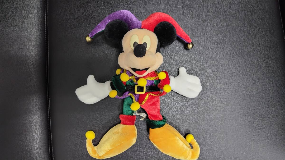 ミッキーマウス ぬいぐるみ 東京ディズニーランド 15周年記念_画像3