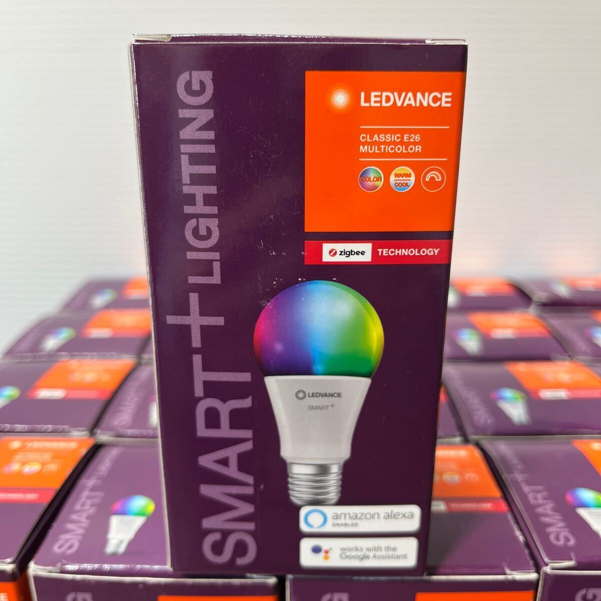 LEDVANCE SMART+スマートLED電球 調光 調色 Amazon Alexa/Google Home対応 E26 800lm 10.5W まとめて20個大量セット(6-2の画像3