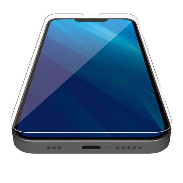 エレコム iPhone 14・13 Pro・13 ZEROSHOCKガラスフィルム ブルーライトカット 高透明 特殊な衝撃吸収層を採用 液晶保護 シールシート 776