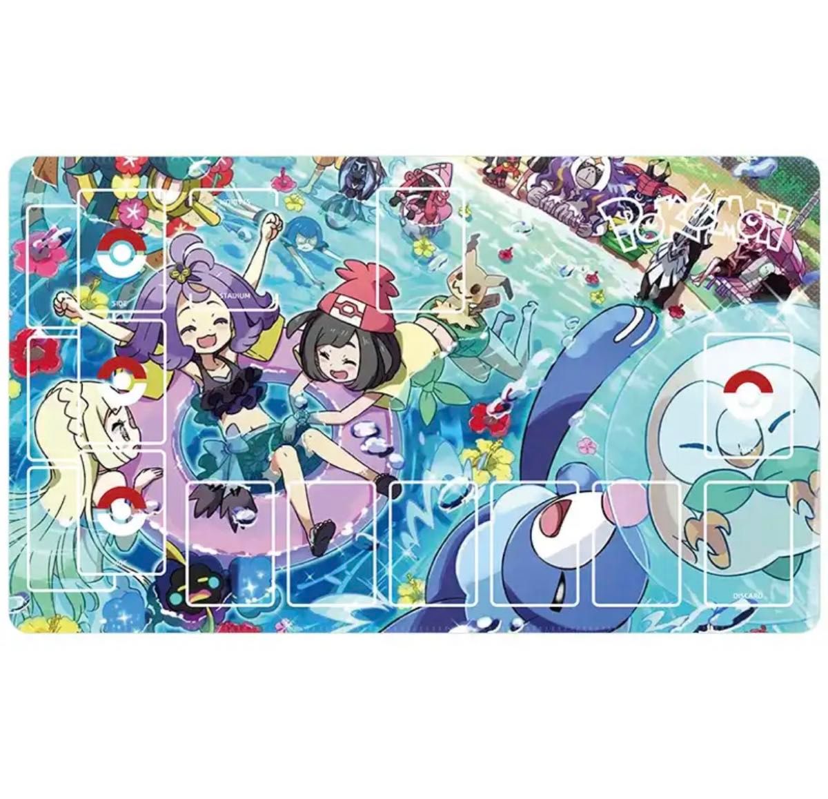 ポケモンカードゲーム アセロラ リーリエ ミヅキ プレイマット ポケモンカードゲーム アセロラ リーリエ ミヅキ プレイマット