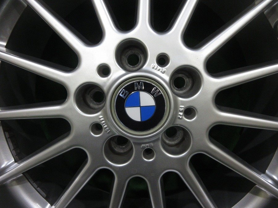 希少/良品★BMW 7シリーズ E38 Mスポーツ 純正 18インチ 18×9J +22 18×8J +20 120-5穴 溝有★MICHELIN 255/45R18 235/50R18 ラジアル 4本_画像6