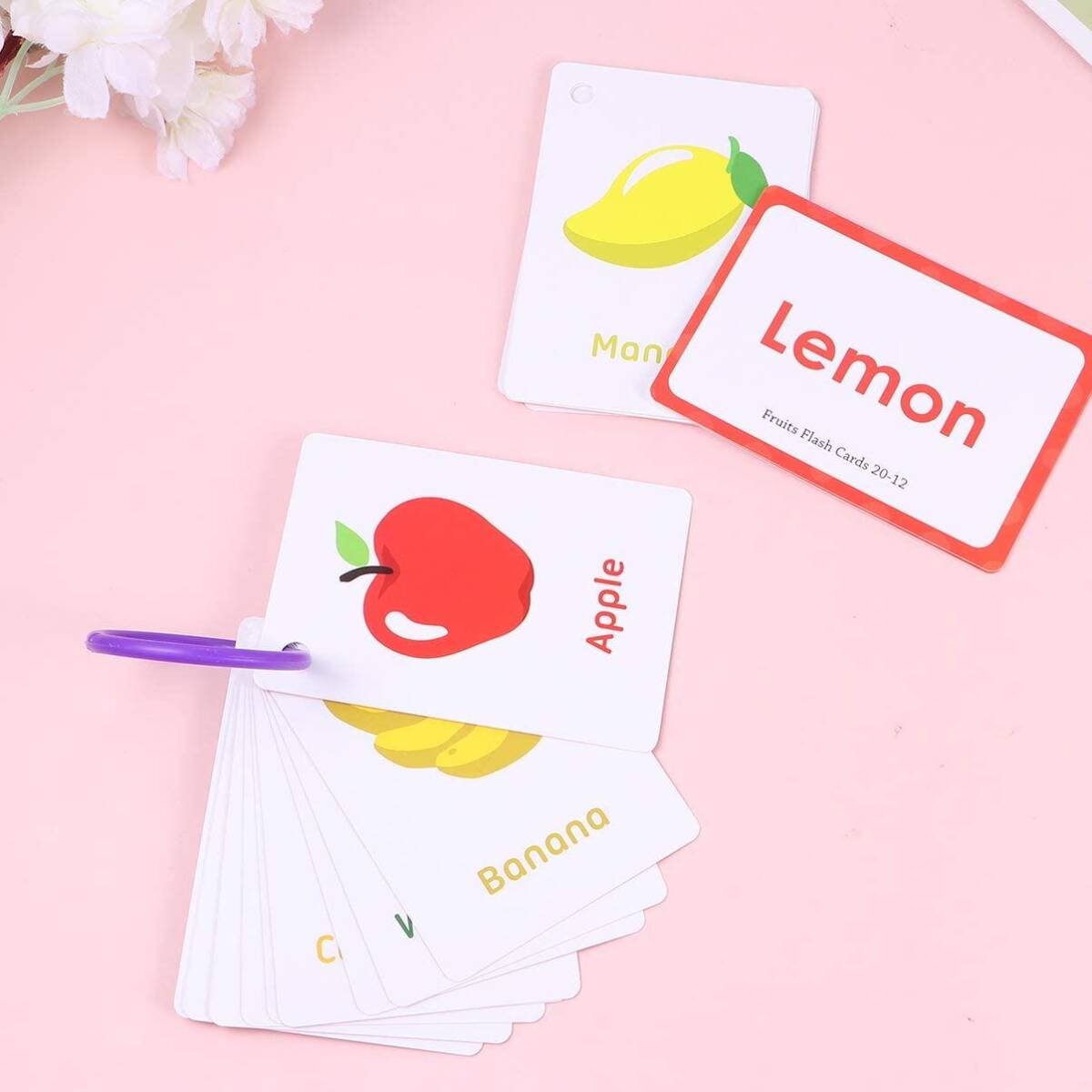 [ new goods . point set ] child education learning English . card .. study toy child flash card 