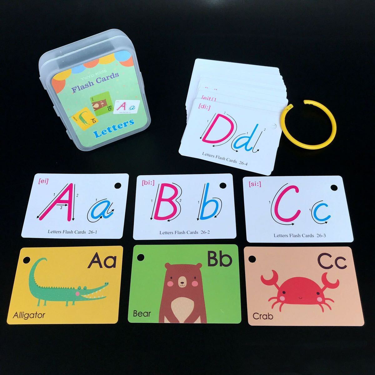 [ new goods . point set ] child education learning English . card .. study toy child flash card 