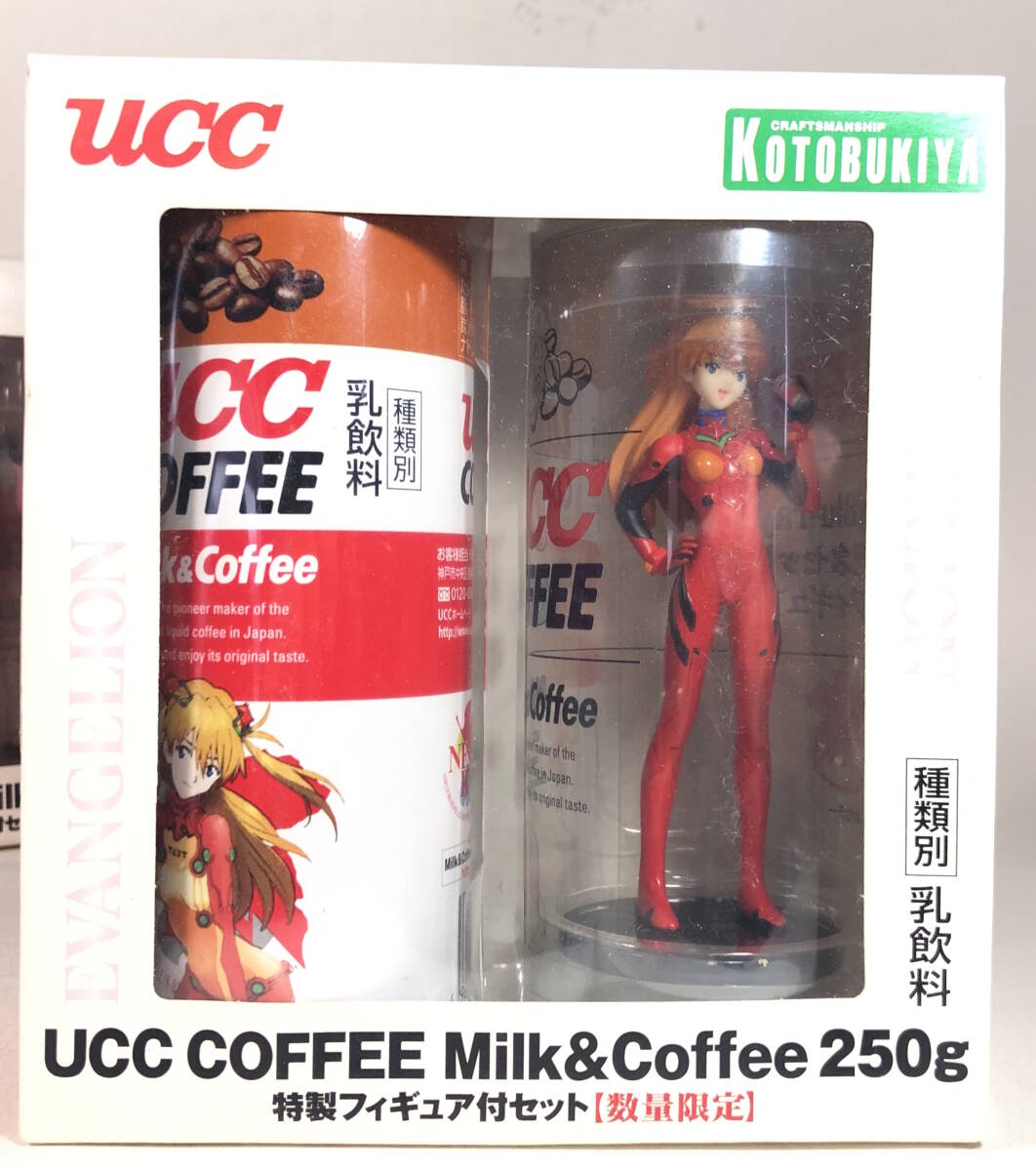 ヱヴァンゲリヲン新劇場版:破　UCC COFFEE Milk&Coffee 特製フィギュア 3種セット　未開封品　同封発送可能_画像3