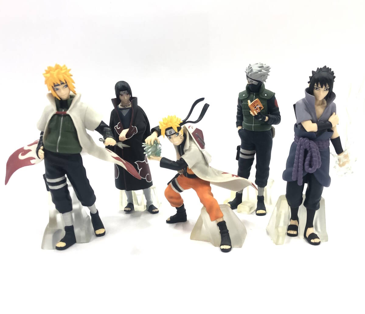 NARUTO　うずまき絢爛絵巻　５種　フィギュア　展示品 ※ジャンク扱い 　同封発送可能_画像1