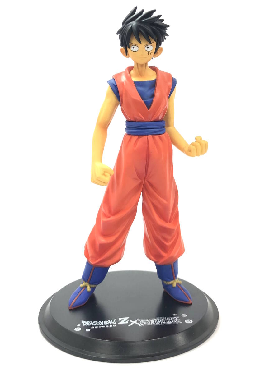 ドラゴンボール×ワンピース　ＤＸ組立式フィギュア　ルフィ　開封品（※箱ダメージあり） 　同封発送可能_画像2