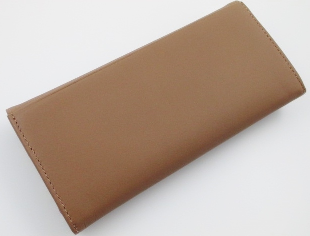 店頭完売☆新品☆箱付 ポールスミス 人気花柄かぶせ 長財布 薄茶