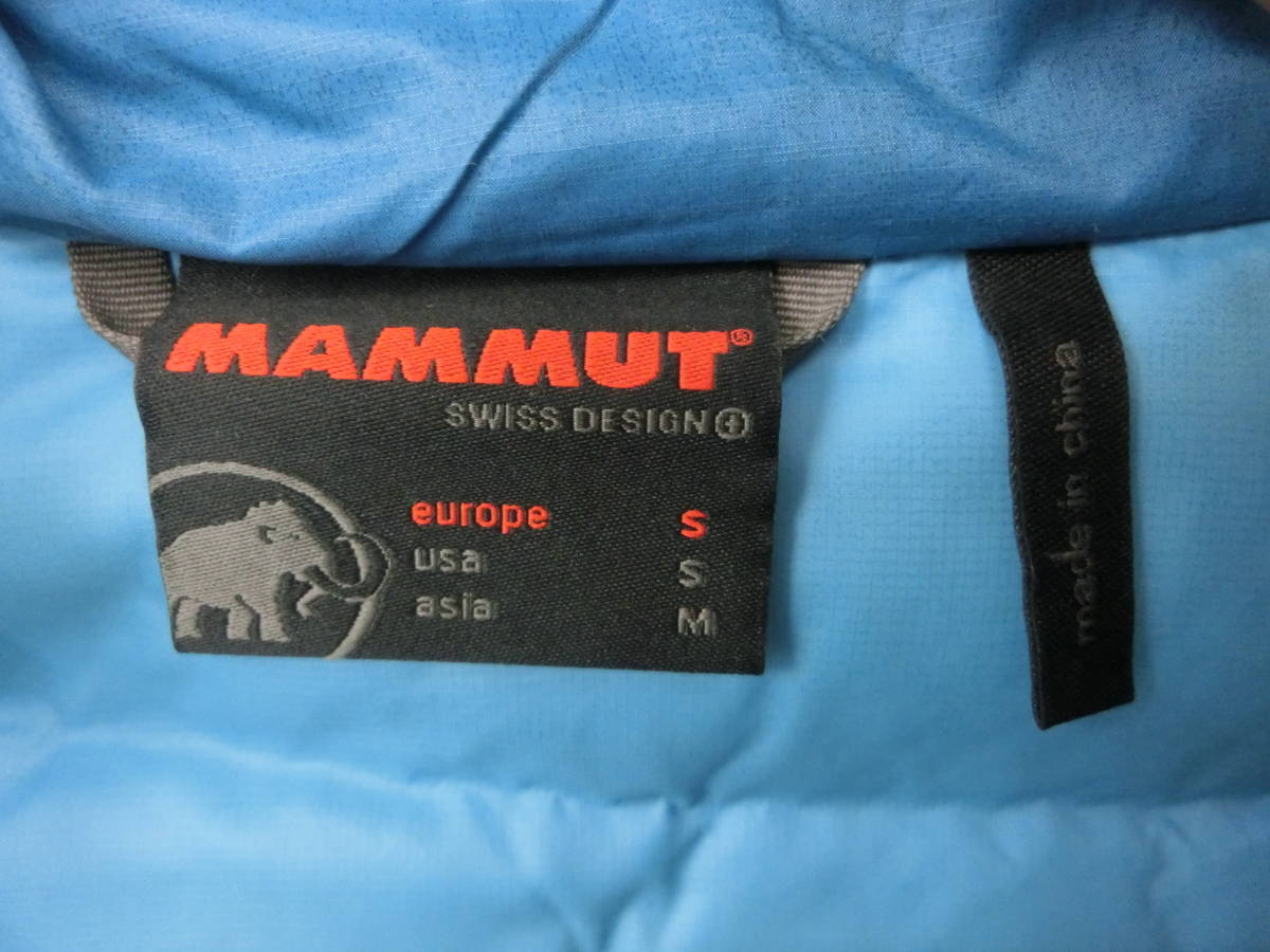 mo/506626/2311/マムート　MAMMUT　ダウンジャケット　1010-12700/ブルー/サイズS_画像3