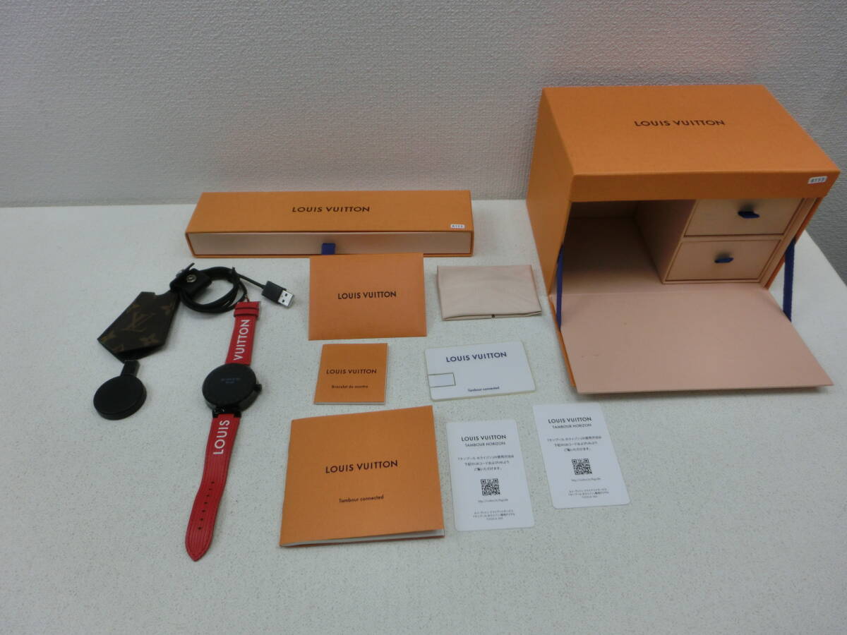 【あす楽対応】 it/418154/2303/ルイ・ヴィトン LOUIS VUITTON QA002 タンブール ホライゾン スマートウォッチ ルイ・ヴィトン