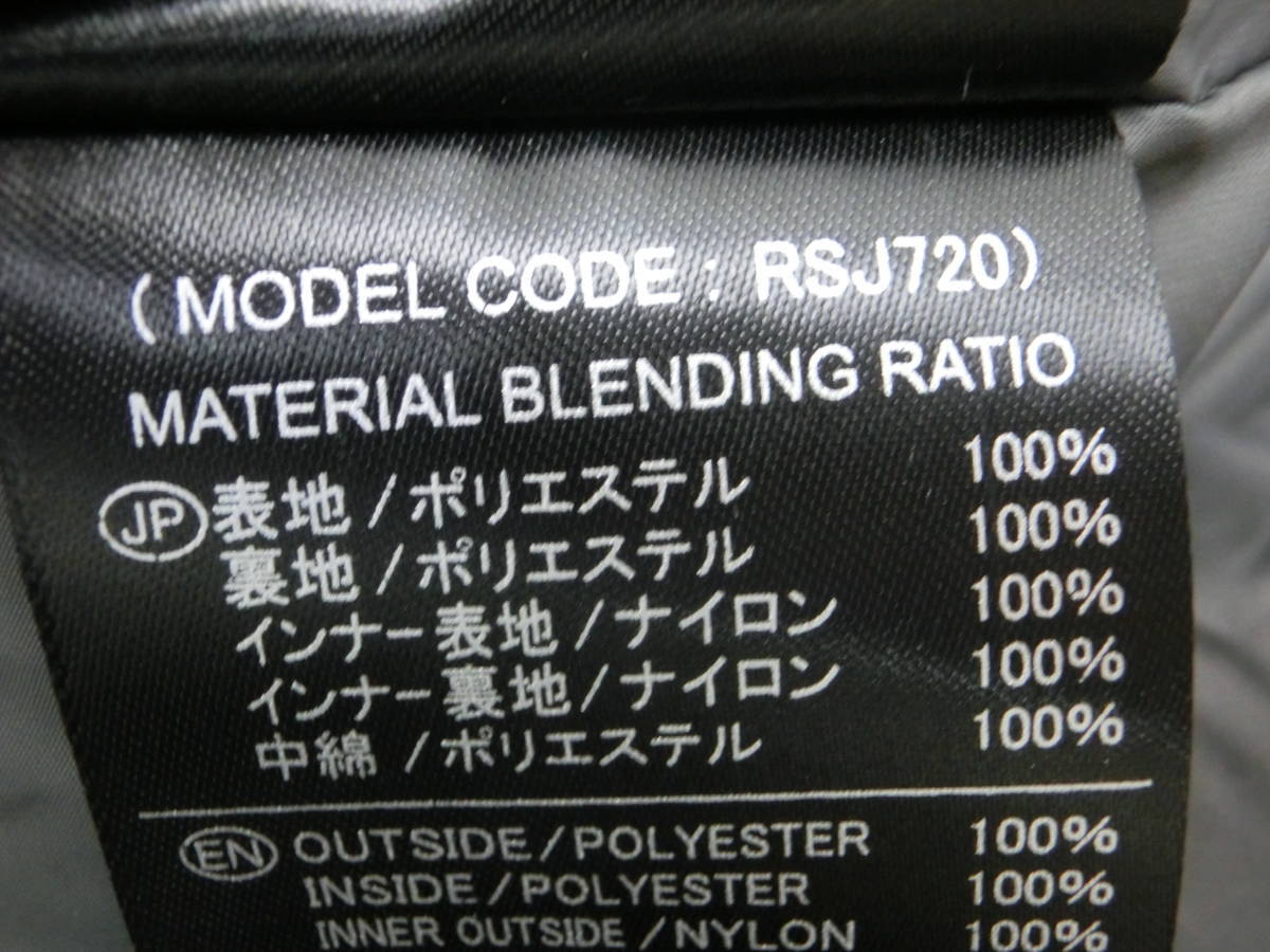 it/378151/2309/アールエスタイチ RSタイチ 単体着用可能インナージャケット RSJ720/ブラック/サイズM