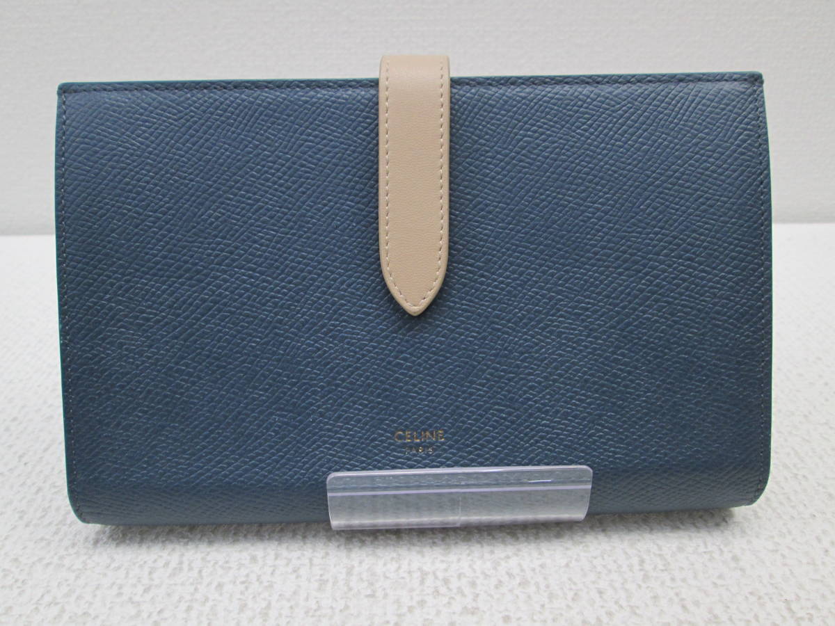 CELINE カードコインケース ネイビーブルー CELINE カードコインケース ネイビーブルー
