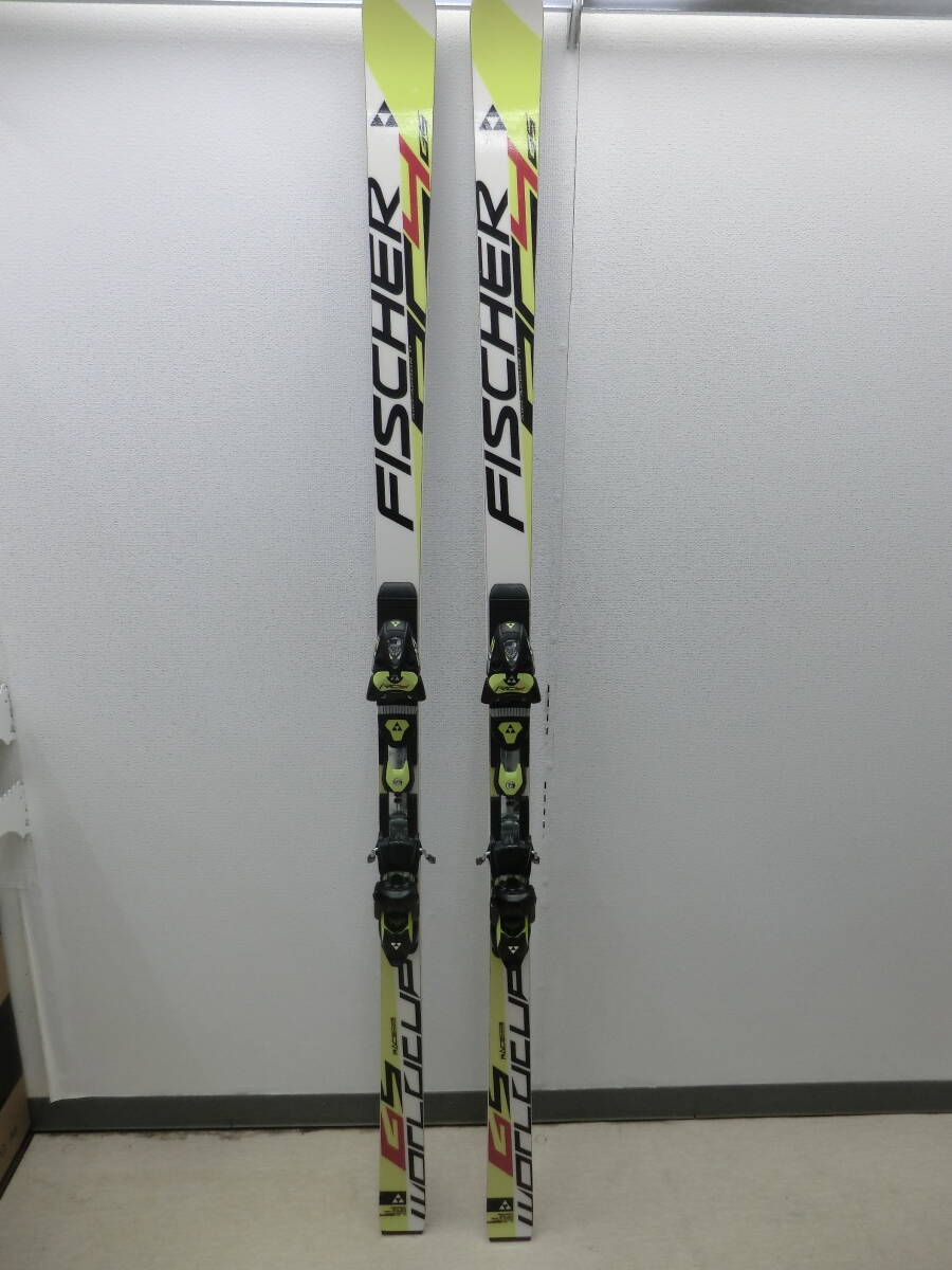 ese/585121/0304/フィッシャー FISCHER RC4 WORLDCUP GS WCP 195cm スキー板 ビンディング付き/195 70168516/送料無料の画像1