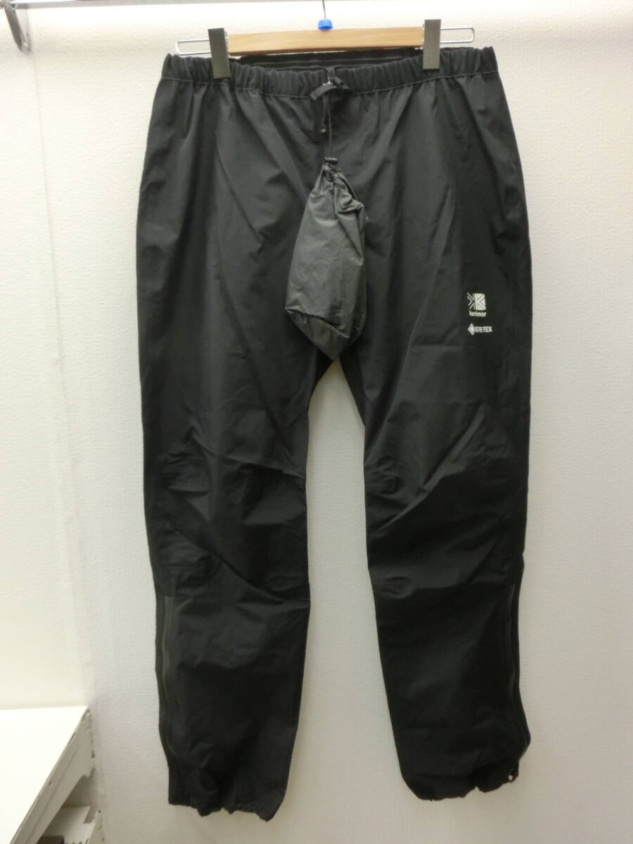 【新作入荷!!】 es/575818/2402/カリマー Karrimor ユニセックス 101364/ブラック/サイズL パンツ レイン パフォーマンス G-TX その他