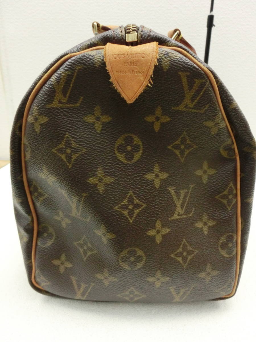 it/354506/2309/ルイヴィトン　LOUIS VUITTON　モノグラム スピーディ25 ブラウン M41528/難アリ_画像4