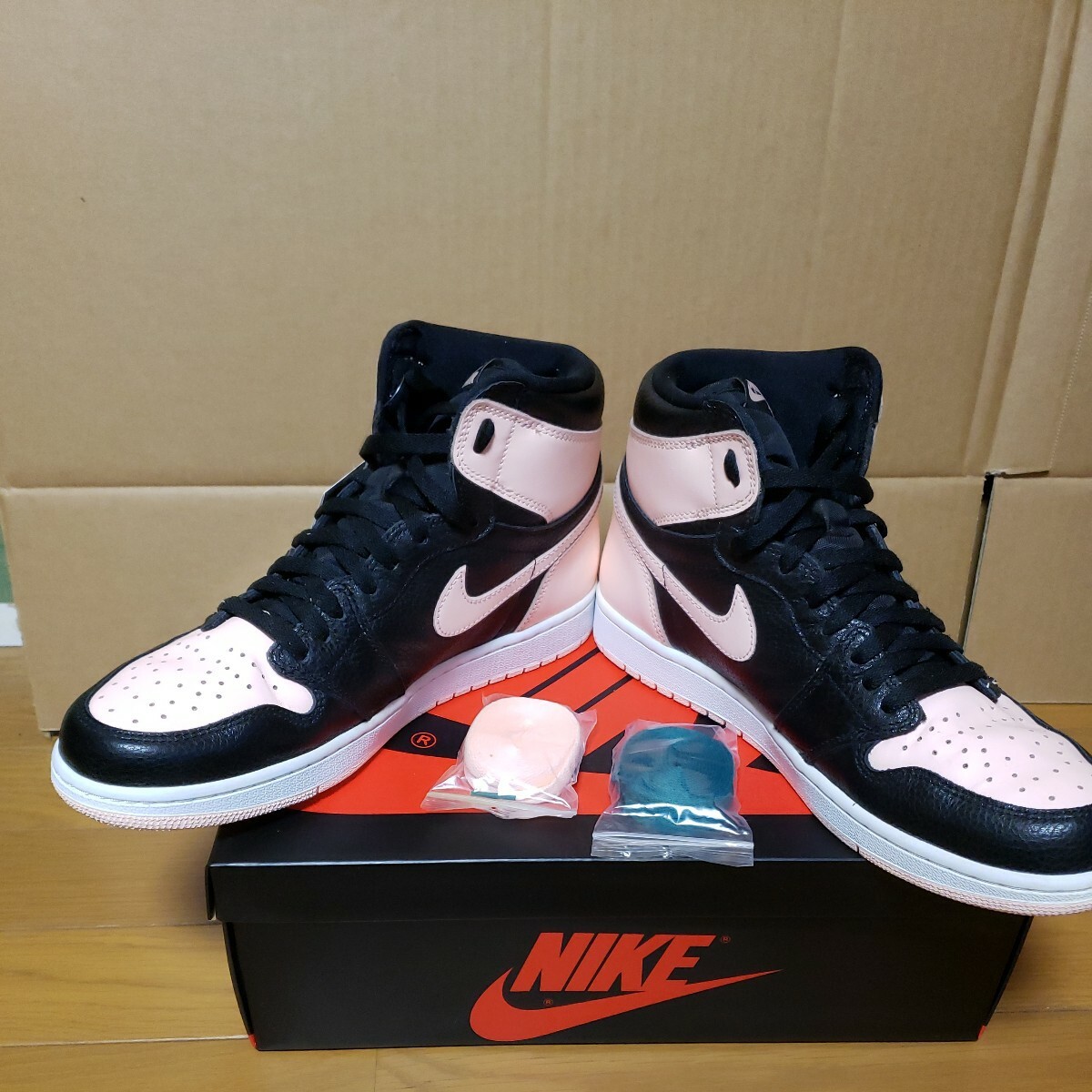 NIKE AIR JORDAN 1 RETRO HIGH OG 555088 081 CRIMSON TINT 28.5cm NIKE JORDAN_画像3