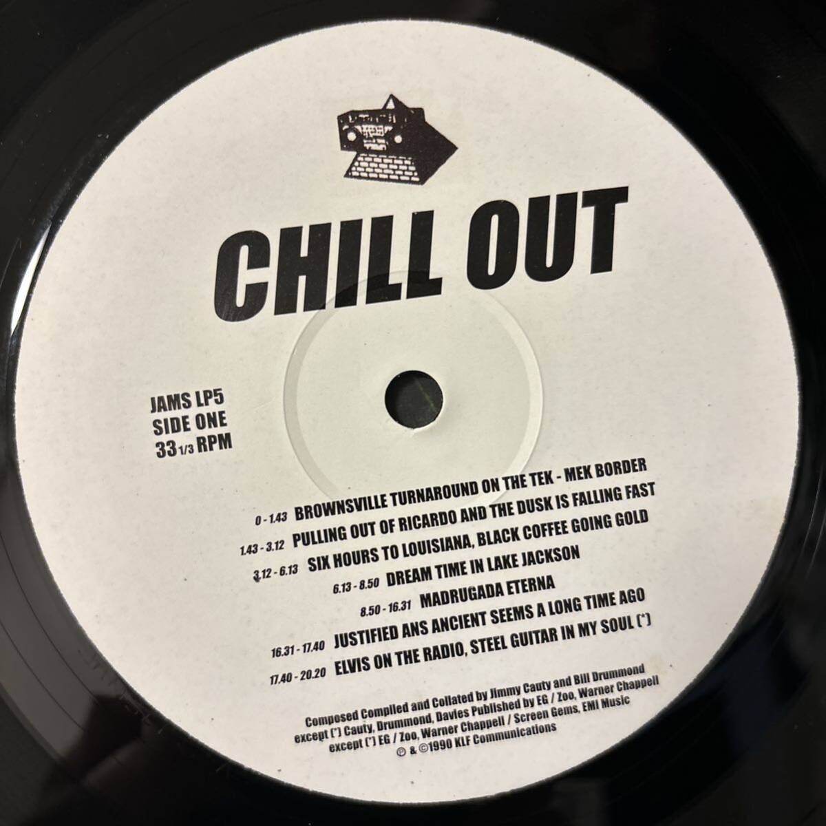KLF CHILL OUT レコード LP チル・アウト vinyl アナログ アンビエント エレクトロニカ ambient electronica_画像3