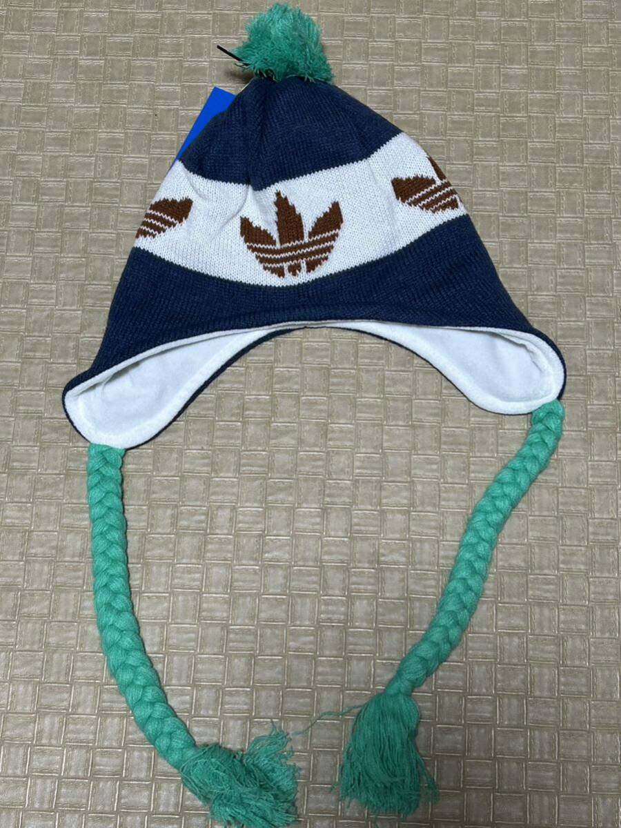 adidas・オリジナルス・ボンボン付き　ニット帽・フリーサイズ・10点・新品_画像5