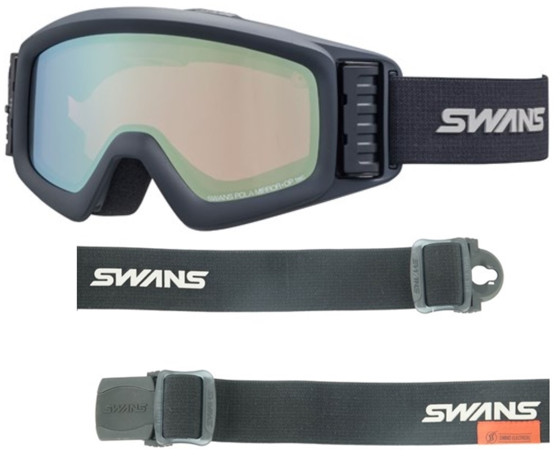 40%OFF！★SWANS2024★ターボファン付! HELI-MPDTBS-N CABKカーボンブラック