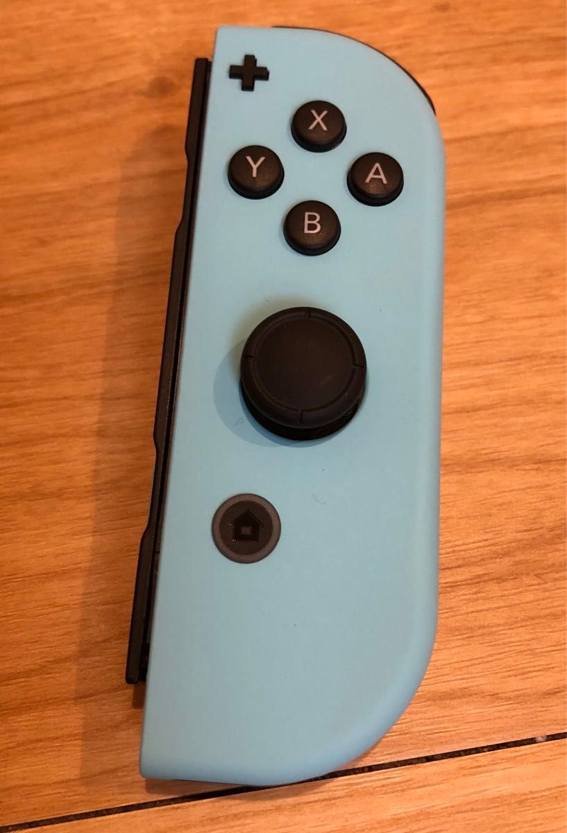 純正ニンテンドースイッチ Nintendo Switch 任天堂ジョイコン 右 R ストラップ付き（ストラップは新品）水色