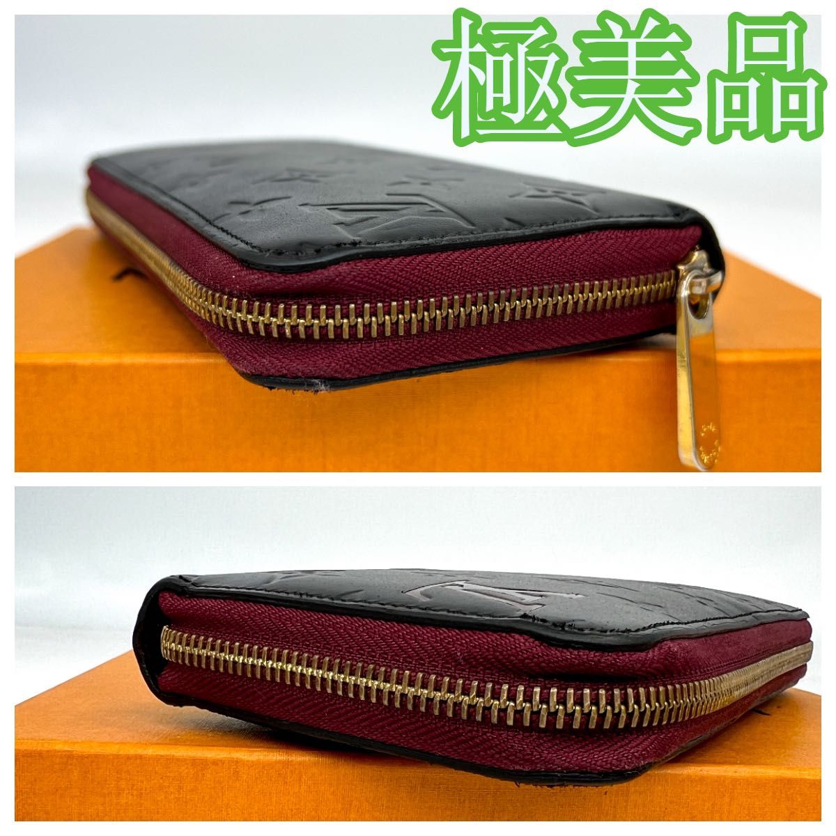 極美品　28N ルイヴィトンヴェルニ ジッピーラウンドファスナー大人気　長財布　 LOUIS VUITTON メンズオススメ！