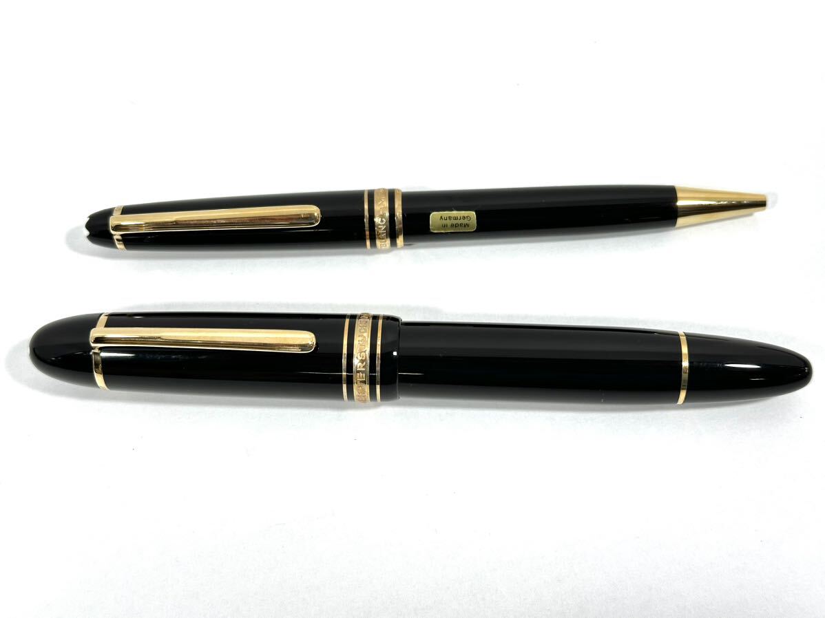 MONTBLANC MEISTERSTUCK モンブラン マイスターシュテュック 万年筆 149 ペン先 18K ボールペン 中古品の画像2