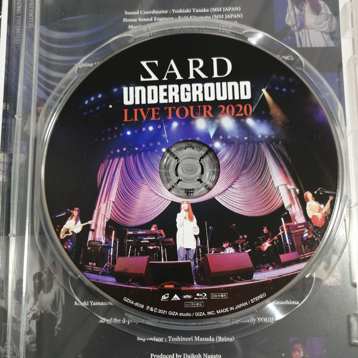 SARD ZARD Blu-ray 2020 UNDERGROUND 坂井泉水　負けないで　揺れる想い 君がいない　 ベスト