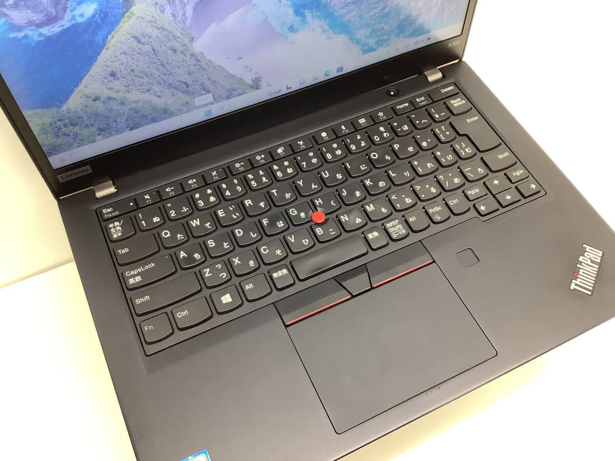 □Lenovo ThinkPad X390 (20Q00003JP) Win11 Intel Core i5-8265U 1.60GHz メモリ8GB SSD256GB カメラ AC付属_画像4