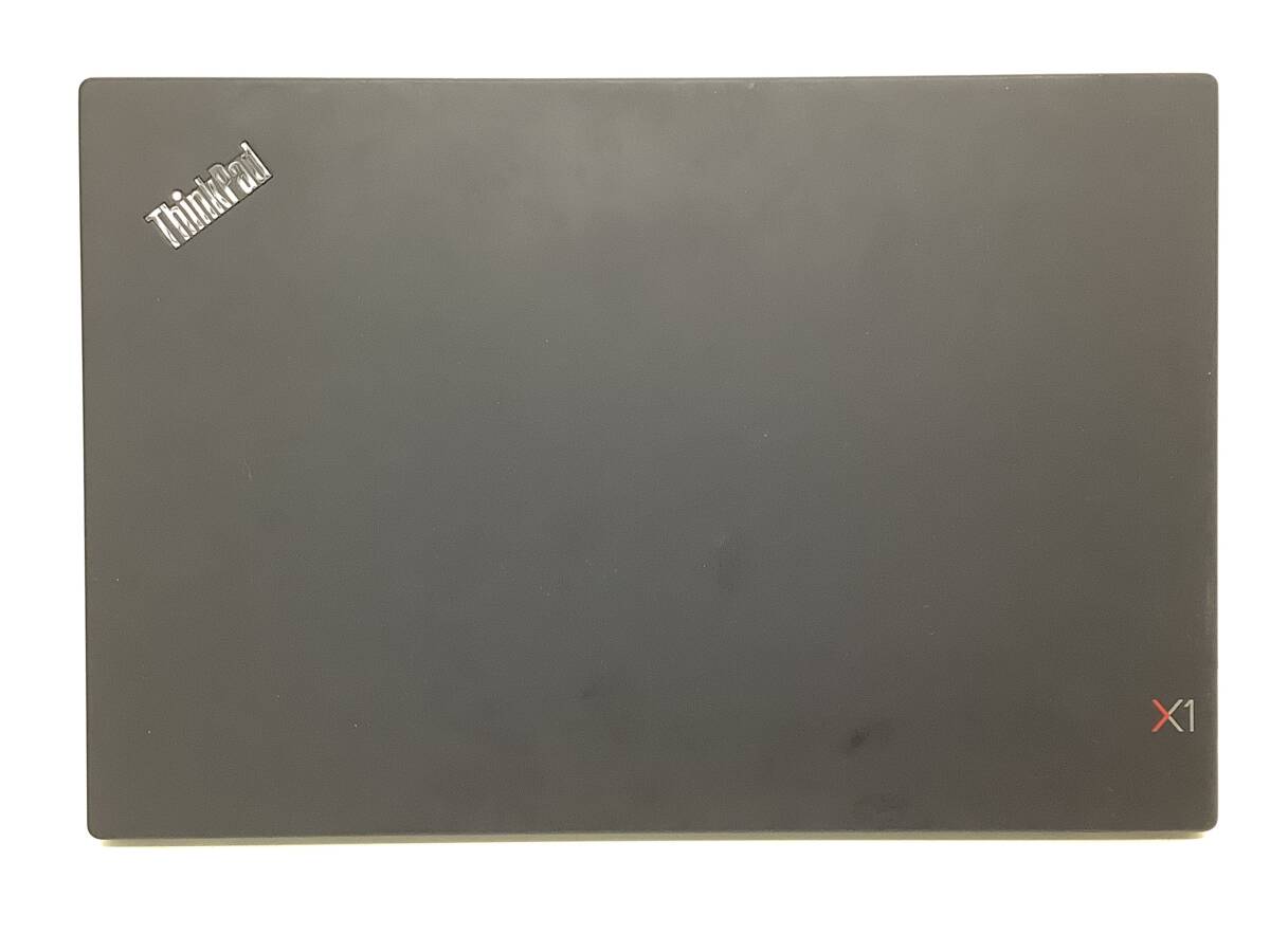 ◆ウィンターセール Lenovo ThinkPad X1Carbon 7th Win11 intel Core i5-8265U メモリ8GB SSD256GB 14インチFullHD カメラ AC付属_画像4