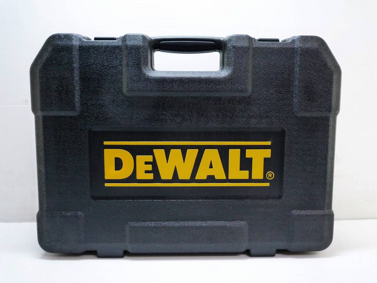 N7526ta ほぼ未使用 DEWALT/ディウォルト 工具セット 184pcs ブラッククローム メカニックツールセット 184ピース_画像5