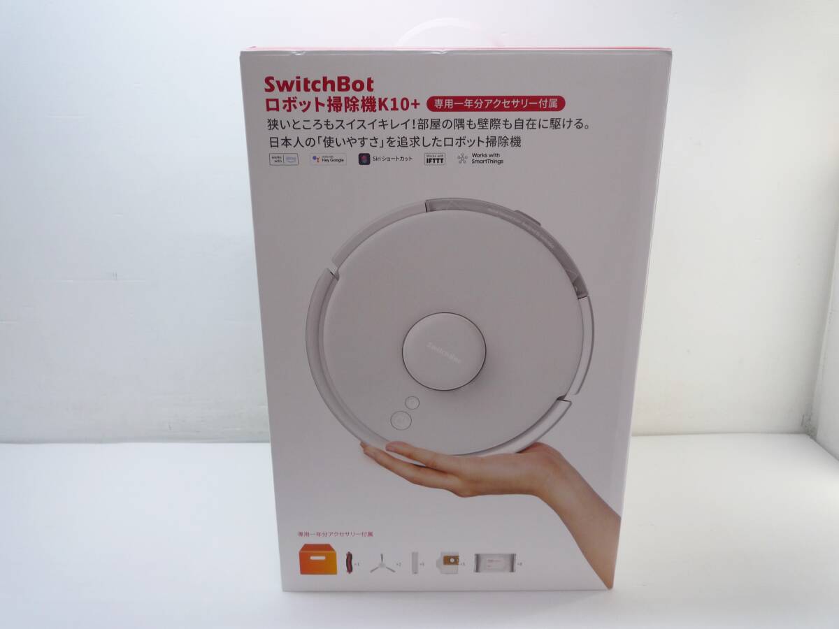 N7539t unused SwitchBot/ switch boto robot vacuum cleaner K10+