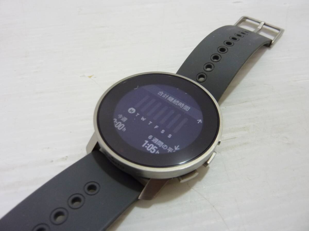 CV5588ta 美品 Suunto 9 Peak Pro Titanium Slate スント 多機能スポーツウォッチ OW211_画像6