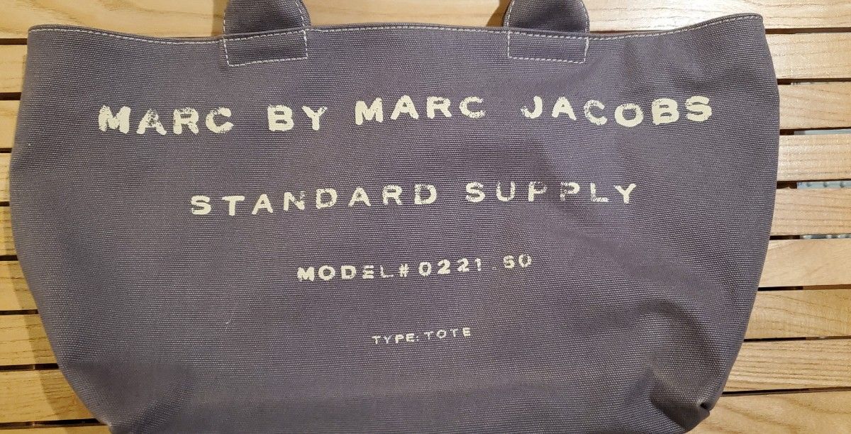 【美品】MARC BY MARC JACOBS  STANDARD SUPPLY マーク ジェイコブス キャンバス トートバッグ 