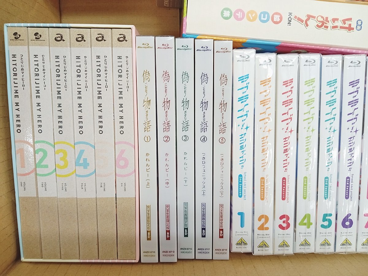 [BR-020] アニメ DVD BD 混在 いろいろ まとめ売り 再生未確認 ジャンク おそ松さん/けいおん/ラブライブ/ウルトラマン ネクサス など_画像3