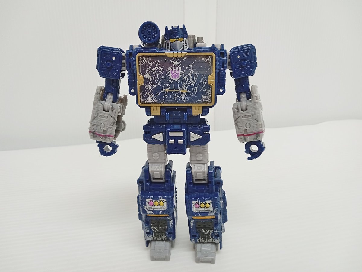 [H5A-62-100-1］ SOUNDWAVE（サウンドウェーブ） TRANSFORMERS トランスフォーマー SIEGE War for Cybertron Trilogy フィギュア 開封済みの画像4