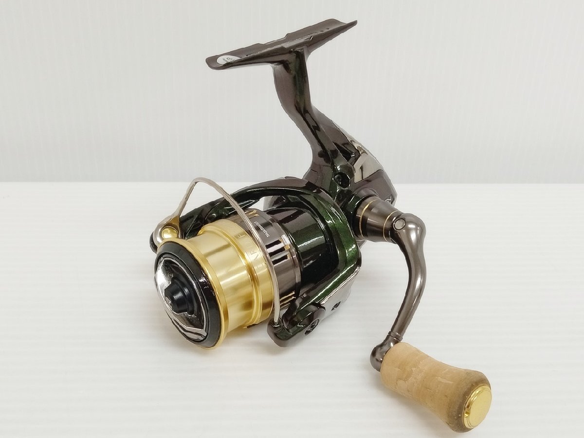 [11A-63-077-1] リール SHIMANO シマノ '18 CARDIFF カーディフ Cl4+ 1000S ネオプレーンリールケース付き 中古_画像2