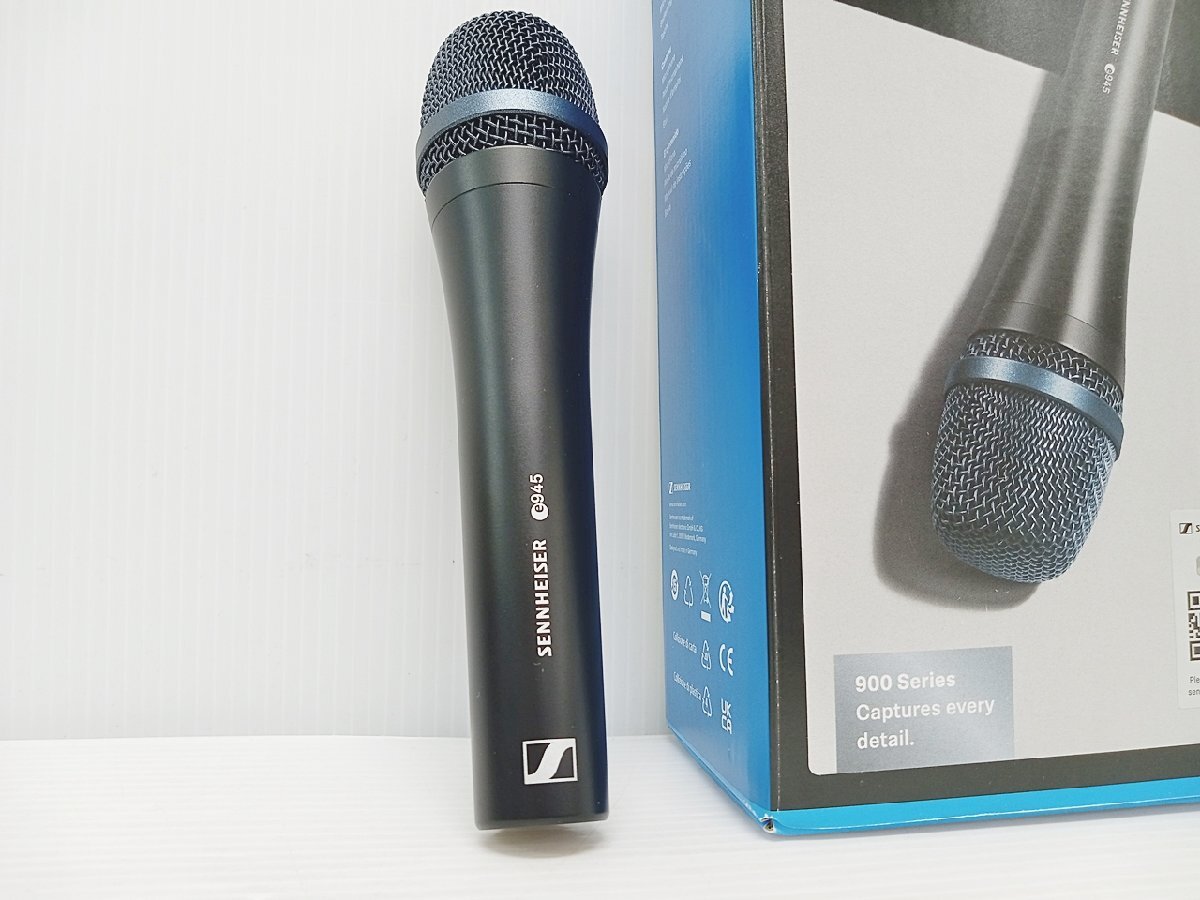 [7C-63-034-1] SENNHEISER e945 SHURE SM57 FlFine マイク 3点セット まとめ売り 動作未確認 ジャンクの画像3