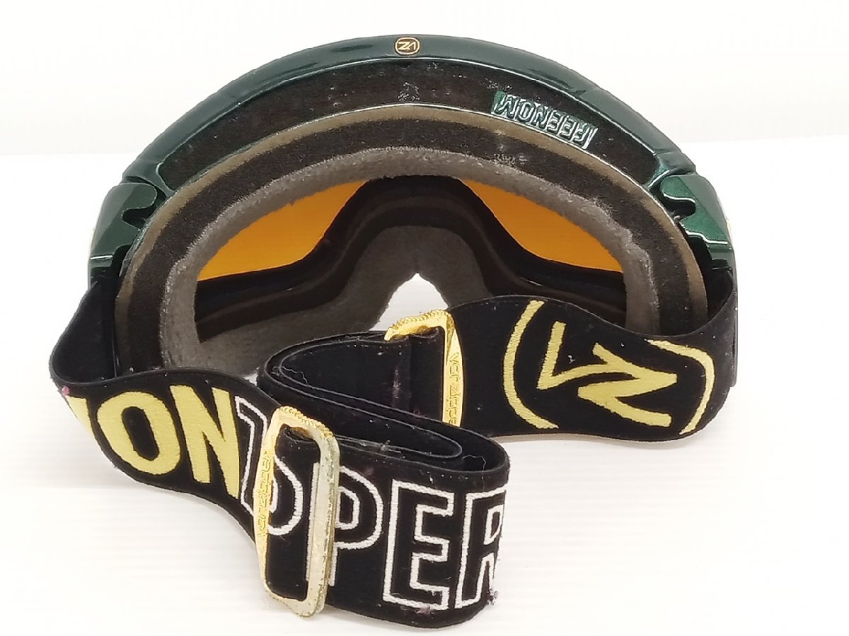 [10B-63-010-1] VONZIPPER ボンジッパー FEENOM フィーノム スノーゴーグル 中古_画像5