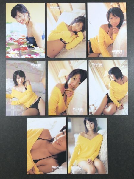 安田 美沙子　EPOCH 2004　16～　８枚セット　グラビア アイドル トレカ トレーディングカード_画像1