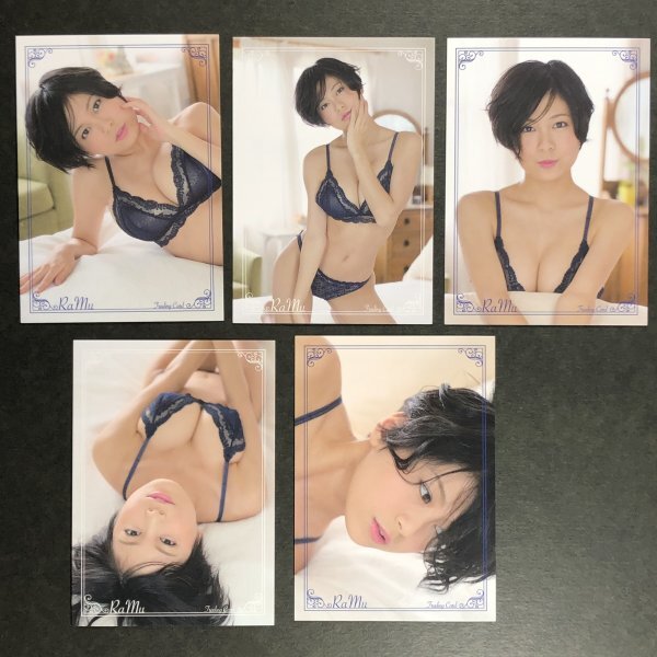 RaMu ~2020~ 050~ 5 pieces set Ram swimsuit Second bikini model trading card trading card 