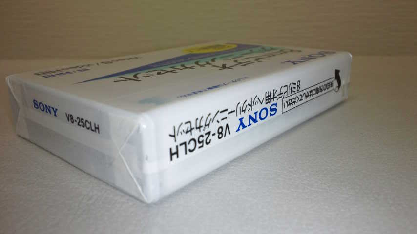 SONY ソニー 8mmビデオ クリーニングカセット V8-25CLH Hi8方式対応 未使用未開封の画像3