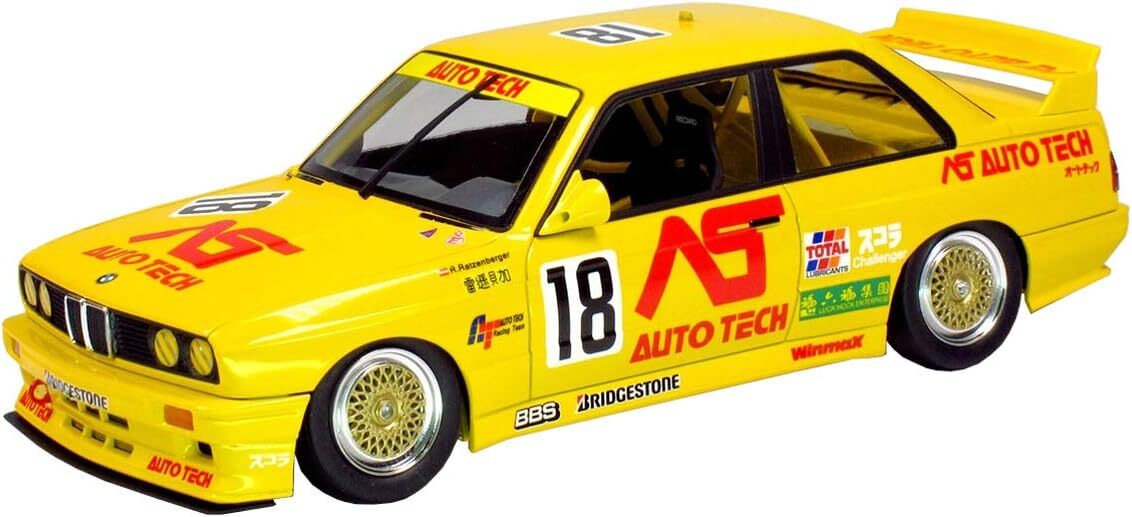 プラッツ/NuNu 1/24 レーシングシリーズ BMW M3 E30 グループA 1991 オートテック プラモデル PN240