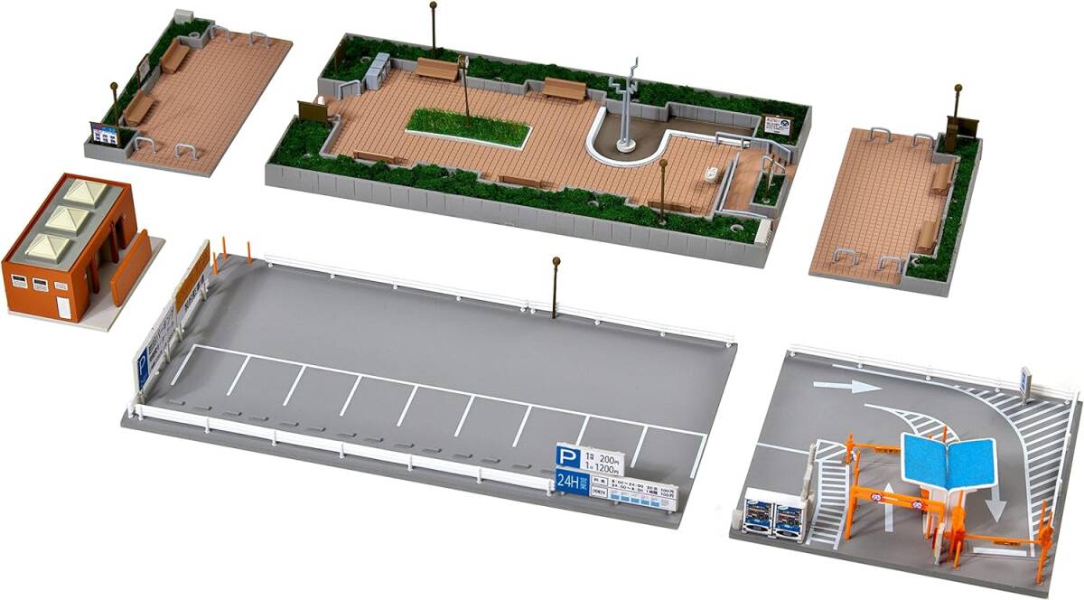 カトー(KATO) Nゲージ 公園・駐車場セット 23-418 鉄道模型用品_画像1