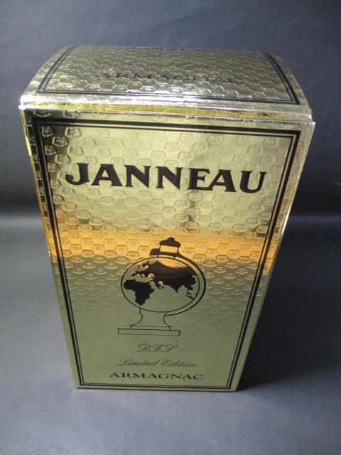 ★未開栓　古酒　JANNEAU 　ARMAGNAC　ジャーノー　アルマニャック　ブランデー　地球儀　陶器　40%　700ml　共箱有★_画像6