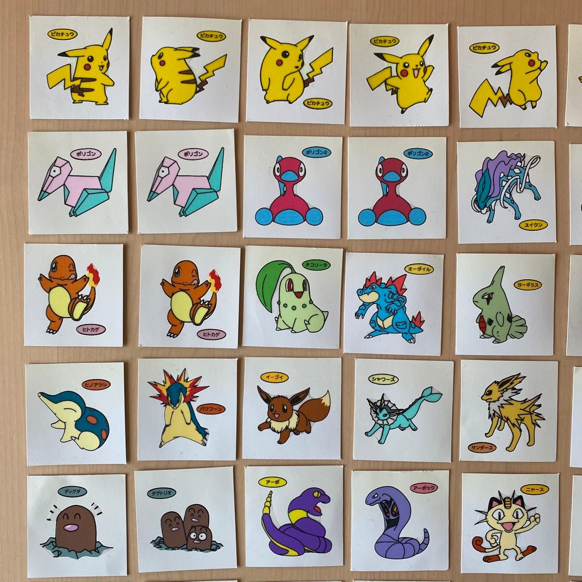 ポケモンパン デコキャラシール 70種類 77枚セット|Yahoo ポケモンパン デコキャラシール 70種類 77枚セット|Yahoo
