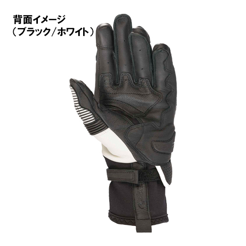 【残りわずか 即納】alpinestars アルパインスターズ Lサイズ GP X V2 グローブ 12 ブラック/ホワイト L (送料無料)_画像2