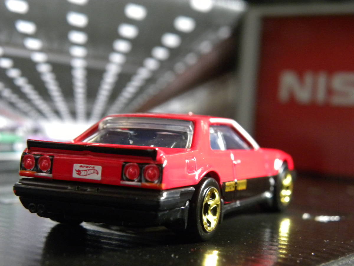 即決☆☆ルース '82 NISSAN SKYLINE R30 スカイライン ホットウィール Hot Wheels　定形外発送可☆_赤色が白けて見えますが実際は真っ赤です。