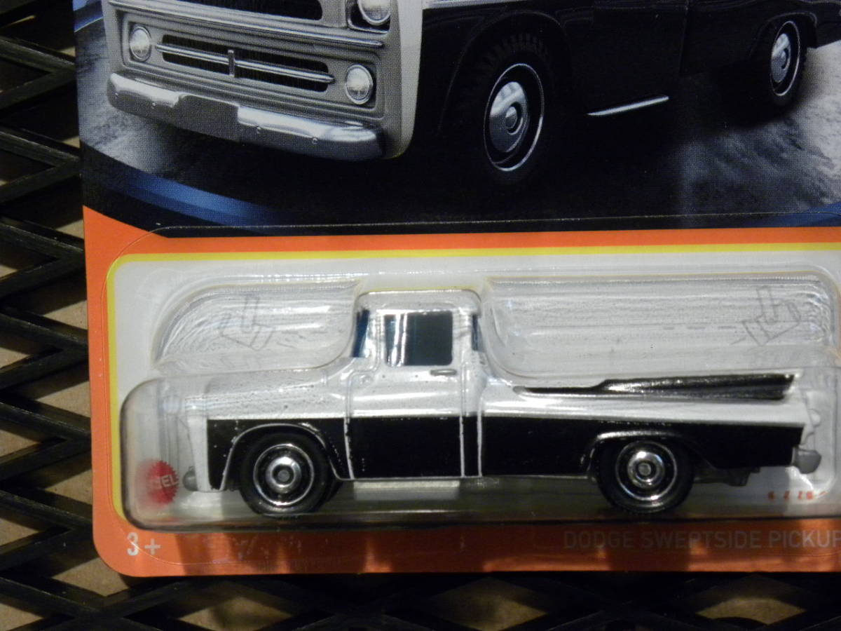 prompt decision **MB DODGE SWEPTSIDE PICKUP Matchbox outside fixed form shipping possibility 