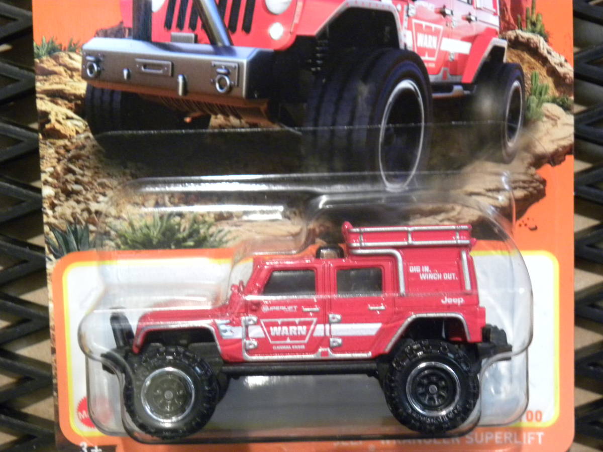 即決☆☆MB JEEP WRANGLER SUPERLIFT ジープ ラングラー スーパーリフト マッチボックス 定形外発送可能の画像2