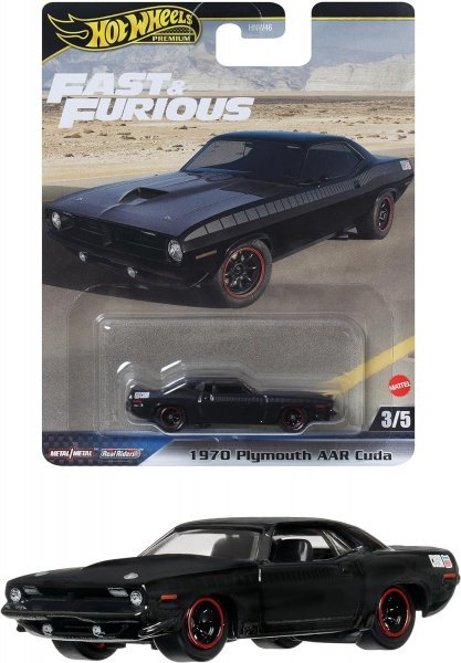 即決☆☆1970 プリマス AAR クーダ PLYMOUTH AAR CUDA ワイルド・スピード HYP68 プレミアムモデル HOT WHEELS_画像1