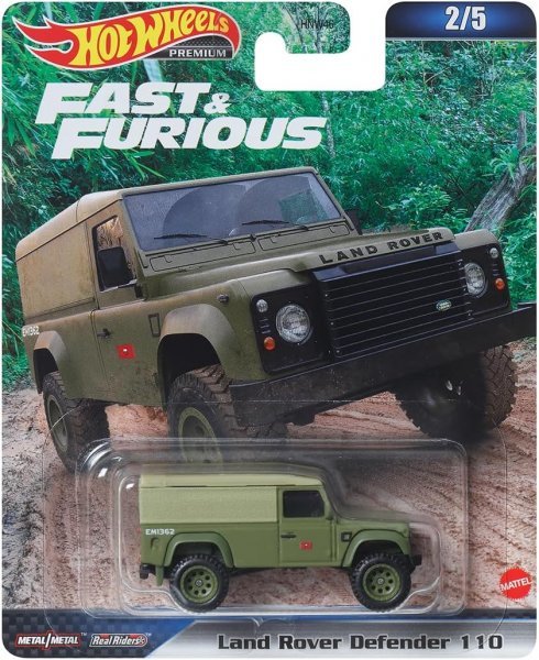 即決☆☆ランドローバー ディフェンダー 110 LAND ROVER DEFENDER ワイルド・スピード HKD26 プレミアムモデル HOT WHEELS_画像4